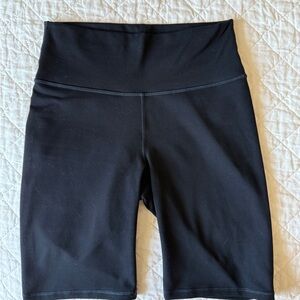Fabletics Power Hold Black Bike Shorts